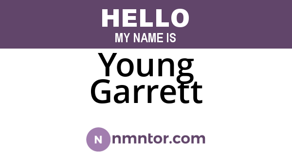 Young Garrett