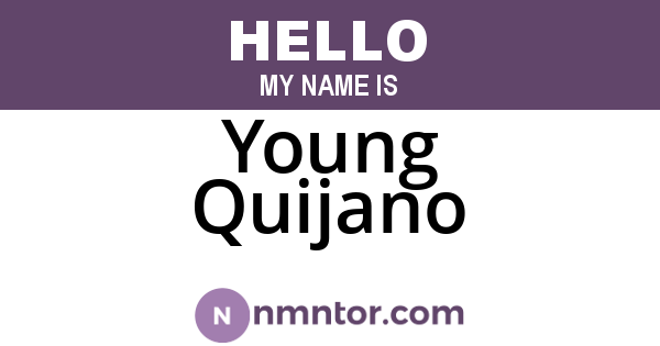 Young Quijano