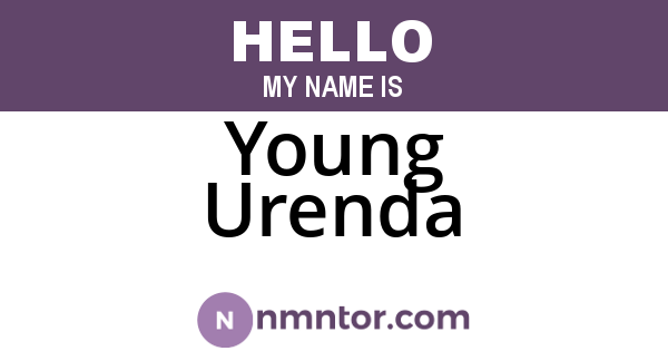 Young Urenda