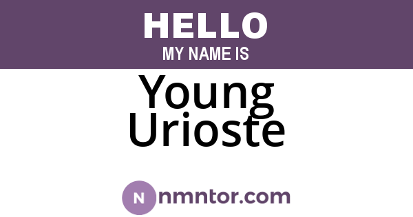 Young Urioste