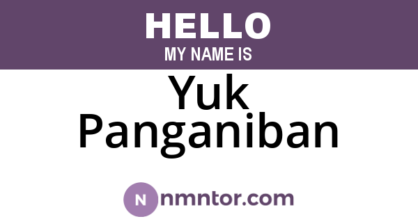 Yuk Panganiban