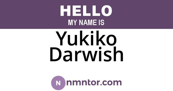 Yukiko Darwish