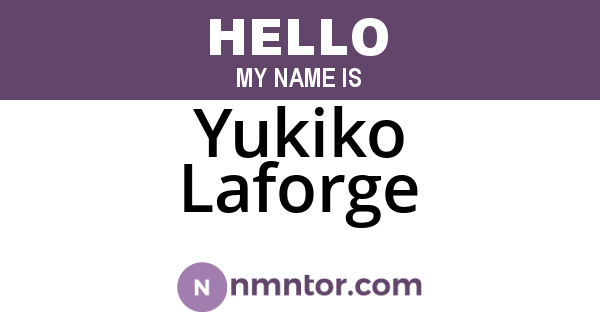Yukiko Laforge