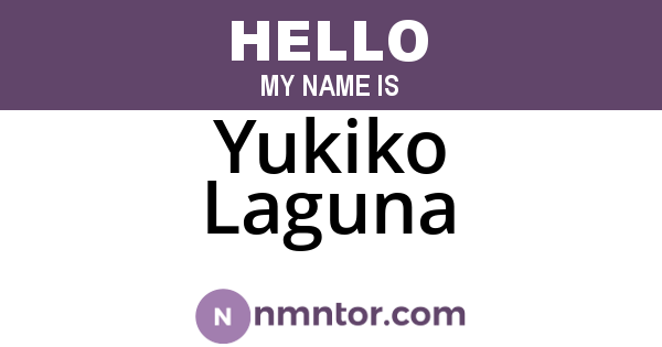 Yukiko Laguna
