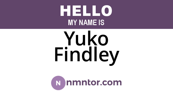 Yuko Findley