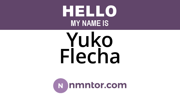 Yuko Flecha