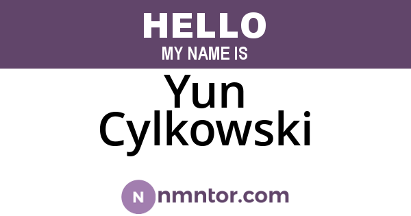 Yun Cylkowski