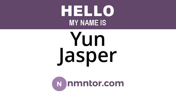Yun Jasper