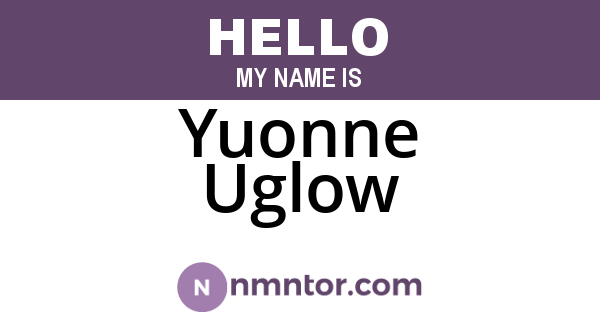 Yuonne Uglow