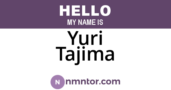 Yuri Tajima