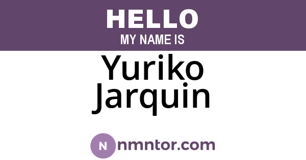 Yuriko Jarquin