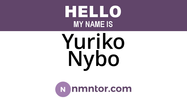 Yuriko Nybo
