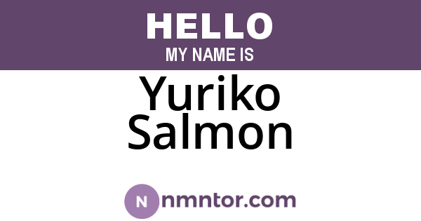 Yuriko Salmon