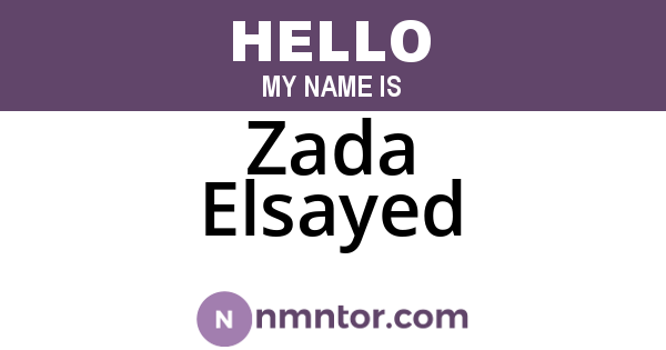 Zada Elsayed