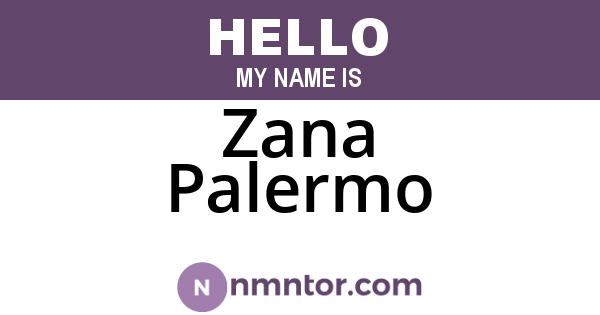 Zana Palermo