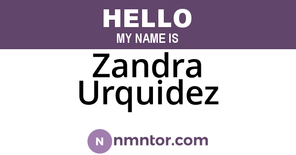 Zandra Urquidez