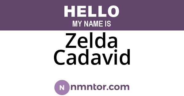 Zelda Cadavid