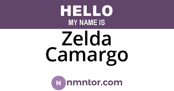 Zelda Camargo