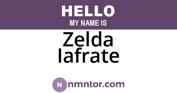 Zelda Iafrate