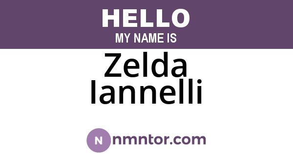Zelda Iannelli