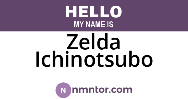 Zelda Ichinotsubo