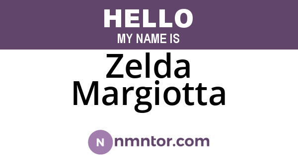 Zelda Margiotta