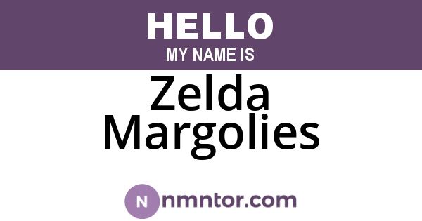 Zelda Margolies