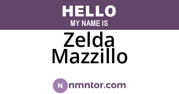 Zelda Mazzillo