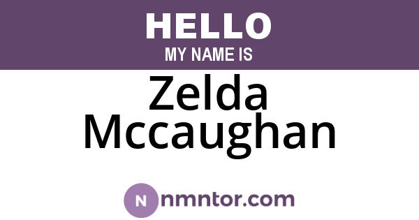 Zelda Mccaughan