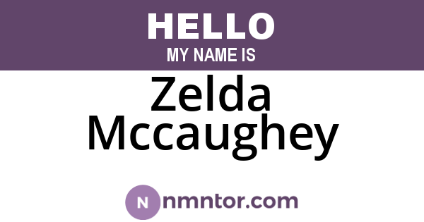 Zelda Mccaughey