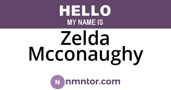 Zelda Mcconaughy