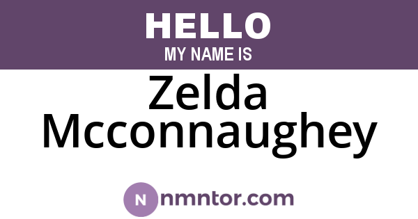Zelda Mcconnaughey