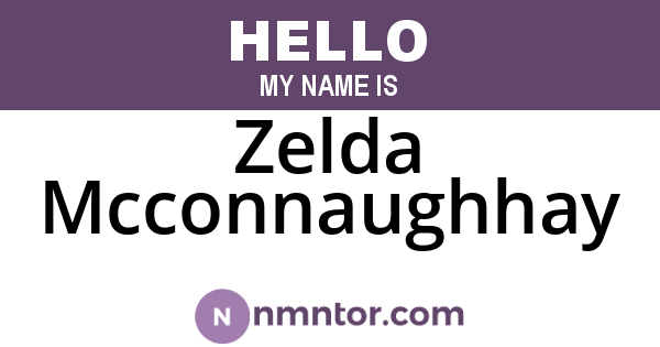 Zelda Mcconnaughhay