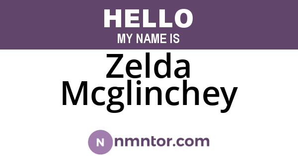 Zelda Mcglinchey