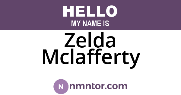 Zelda Mclafferty