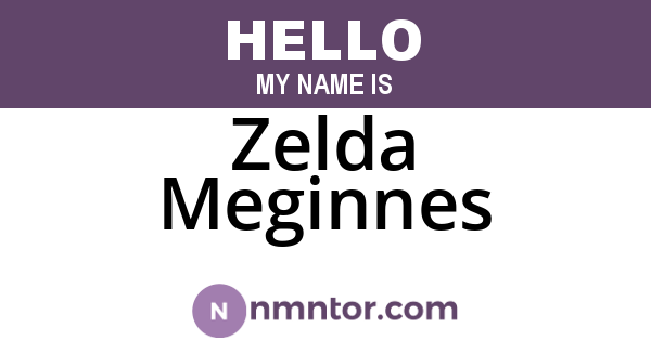 Zelda Meginnes