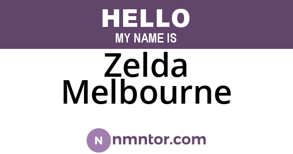 Zelda Melbourne