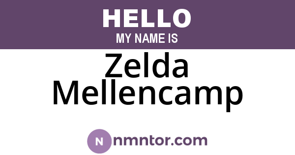 Zelda Mellencamp