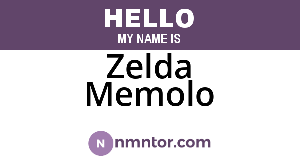 Zelda Memolo