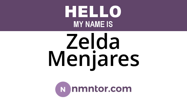 Zelda Menjares