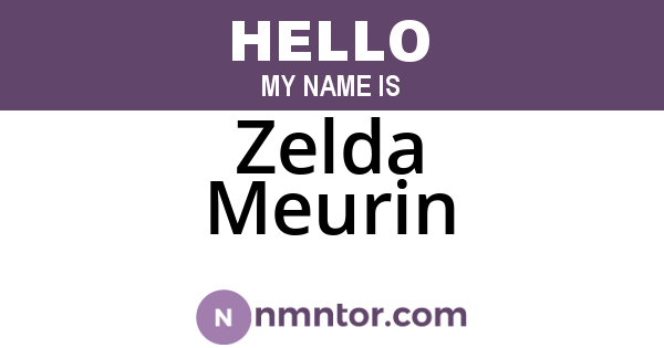 Zelda Meurin