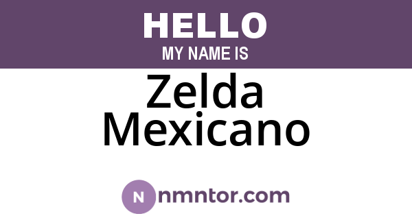 Zelda Mexicano