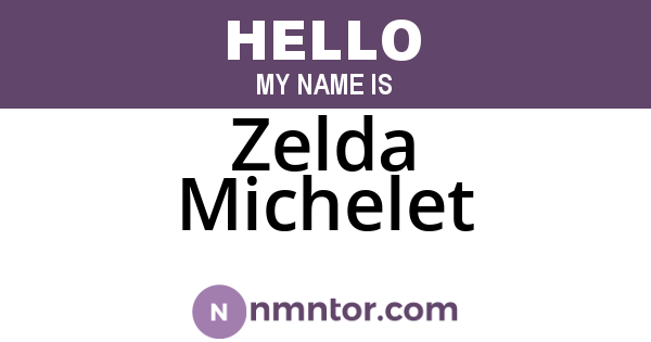 Zelda Michelet