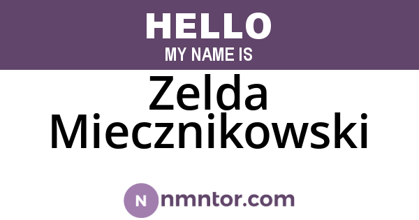 Zelda Miecznikowski