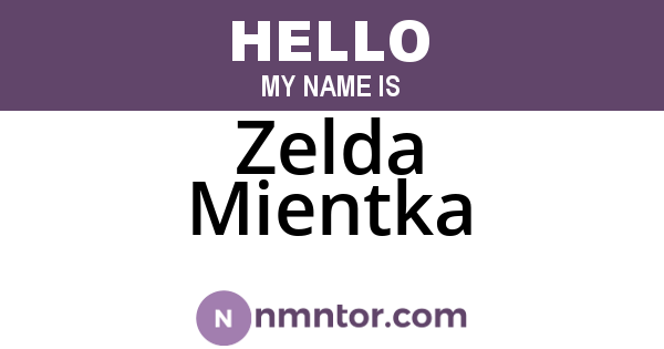 Zelda Mientka