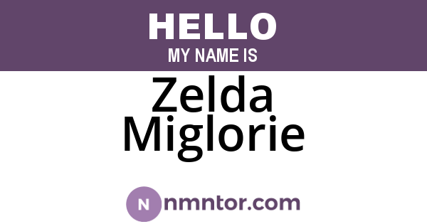 Zelda Miglorie