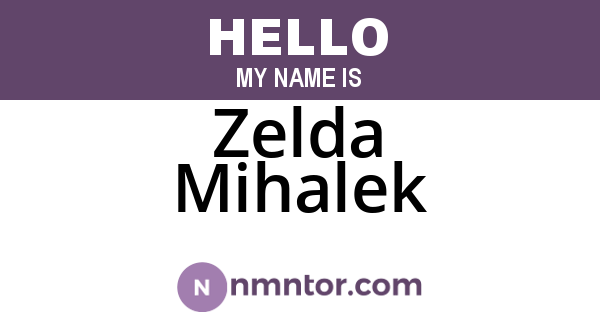 Zelda Mihalek