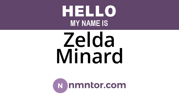 Zelda Minard