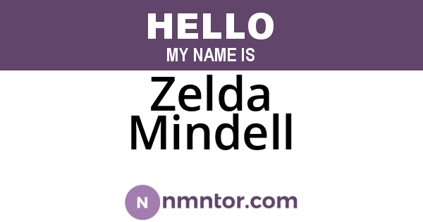 Zelda Mindell