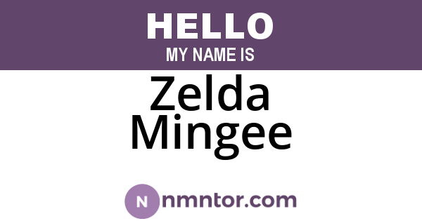 Zelda Mingee